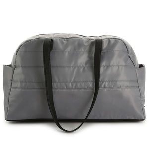 DSW Grey Duffle Bag